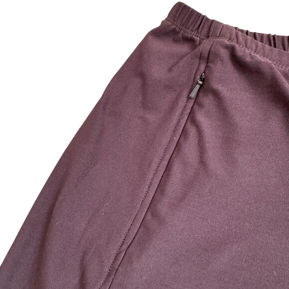 Nike Dri-Fit Wide Leg Trouser Track Pants Chocolate Brown Women’s Large 12/14 - Picture 4 of 6